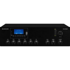 Monacor PA-812DAP 120w Mixing Amplifier MP3 player, FM/DAB+ tuner Bluetooth