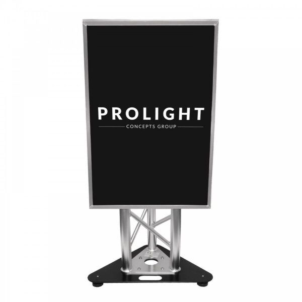 Global Truss F33 Curved Truss Lectern with Acrylic Top - Image 4