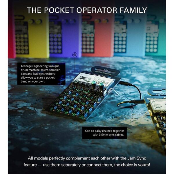 Teenage Engineering PO-14 Pocket Operator Sub Bass Synthesizer and Sequencer - Image 6