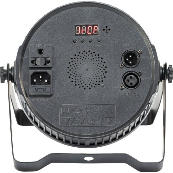 IBIZA THINPAR-18X1W Extra Flat 18 x 1W RGB LED PAR - Image 4
