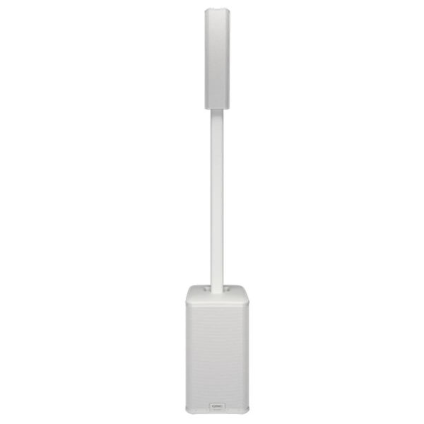 QSC KC12-WH Active 3-Way Column Loudspeaker System – 2-Pack (White) - Image 2