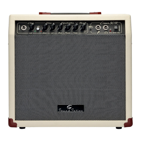 SOUNDSATION CREAM-30R 30W Electric Guitar Vintage Combo Amplifier with Reverb