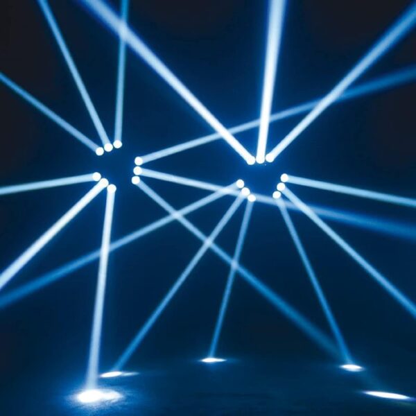 Intimidation 9BEAM-MINI Spider 9 x 10W RGBW LED Dynamic Light Effect - Image 4