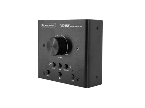 Omnitronic VC-22 Active Volume Controller inc Source Selection & Bluetooth - Image 6