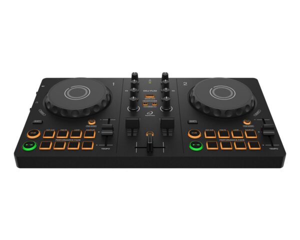 Pioneer Alpha-Theta DDJ-FLX2 DJ Controller inc Monitor 32 Speakers - Image 3