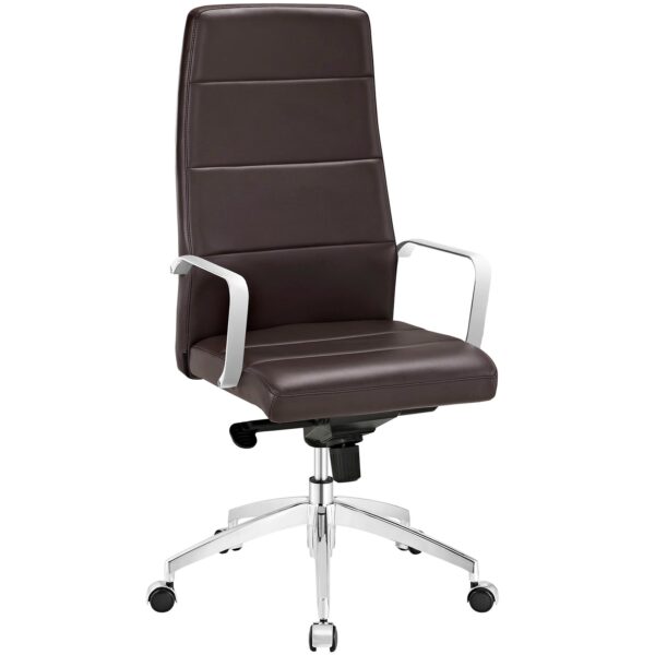 Stride Highback Office Chair By Modway - EEI-2120 - Brown