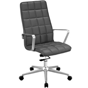 Tile Highback Office Chair By Modway - EEI-2126 - Gray
