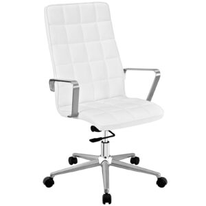 Tile Highback Office Chair By Modway - EEI-2126 - White