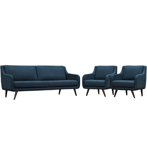 Verve Living Room Set Set of 3 By Modway - EEI-2445 - Azure