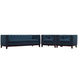 Serve Living Room Set Set of 3 By Modway - EEI-2454 - Azure