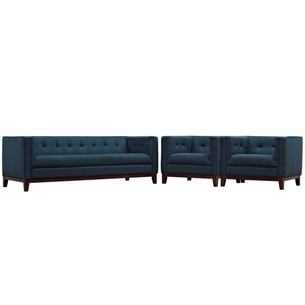 Serve Living Room Set Set of 3 By Modway - EEI-2454 - Azure