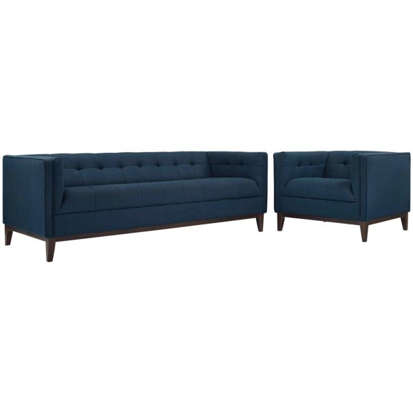 Serve Living Room Set Set of 2 By Modway - EEI-2464 - Azure