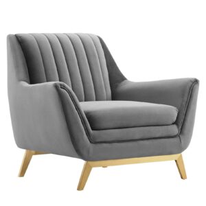 Winsome Channel Tufted Performance Velvet Armchair By Modway - EEI-4409