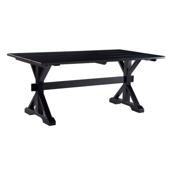 Windchime 71" Wood Dining Table By Modway - EEI-4579 - Black