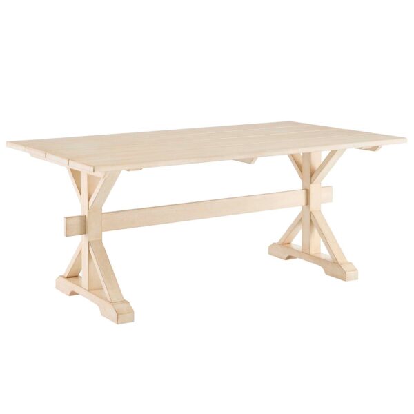 Windchime 71" Wood Dining Table By Modway - EEI-4579 - Natural
