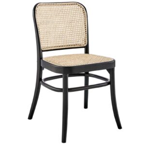 Winona Wood Dining Side Chair By Modway - EEI-4646 - Black