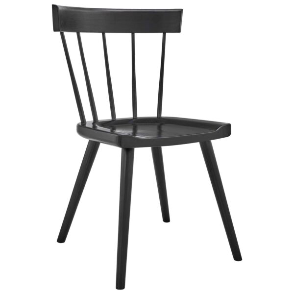 Sutter Wood Dining Side Chair By Modway - EEI-4650 - Black