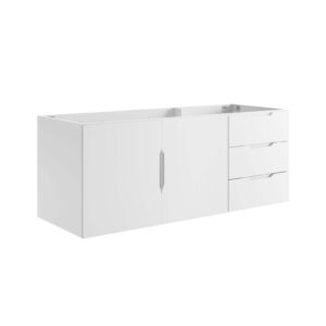 Vitality 48" Bathroom Vanity Cabinet (Sink Basin Not Included) By Modway - EEI-4895 - White