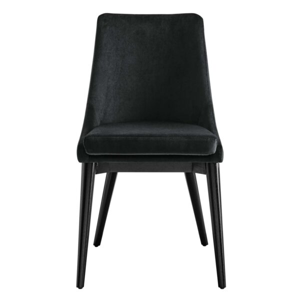 Viscount Performance Velvet Dining Chair By Modway - EEI-5009 - Black