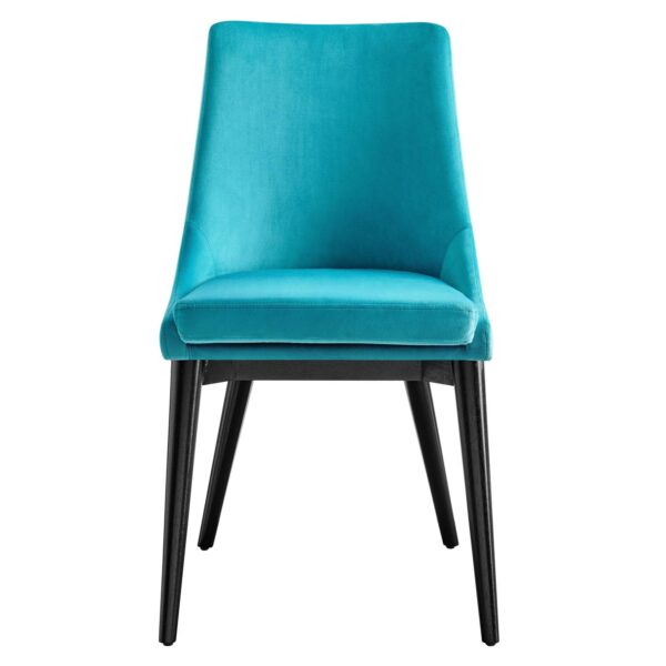 Viscount Performance Velvet Dining Chair By Modway - EEI-5009 - Blue