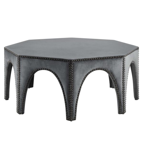 Victory Performance Velvet Ottoman By Modway - EEI-5035 - Gray