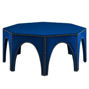 Victory Performance Velvet Ottoman By Modway - EEI-5035 - Navy