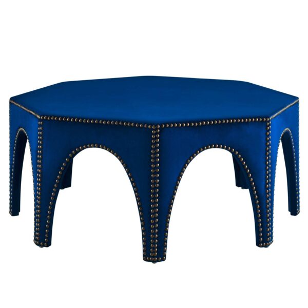 Victory Performance Velvet Ottoman By Modway - EEI-5035 - Navy