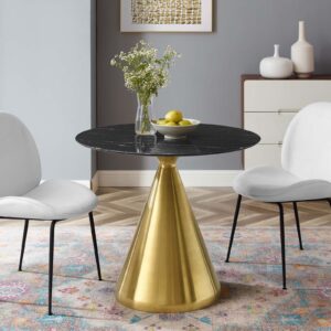 Tupelo 36" Artificial Marble Dining Table By Modway - EEI-5329