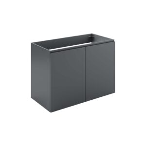 Vitality 36" Wall-Mount Bathroom Vanity By Modway - EEI-5559 - Gray