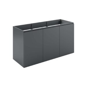 Vitality 48" Wall-Mount Bathroom Vanity By Modway - EEI-5560 - Gray