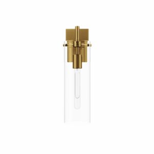 Skylark Wall Sconce By Modway - EEI-5649 - Clear Satin Brass