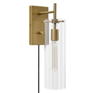 Skylark Wall Sconce By Modway - EEI-5650 - Clear Satin Brass