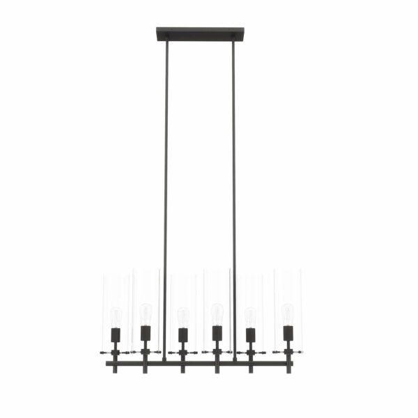 Skylark 6-Light Chandelier By Modway - EEI-5651 - Clear Black