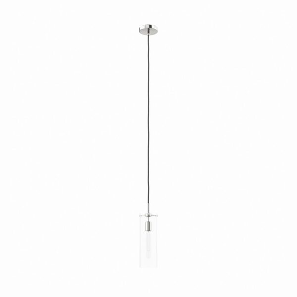 Skylark Pendant Light By Modway - EEI-5652 - Clear Polished Nickel