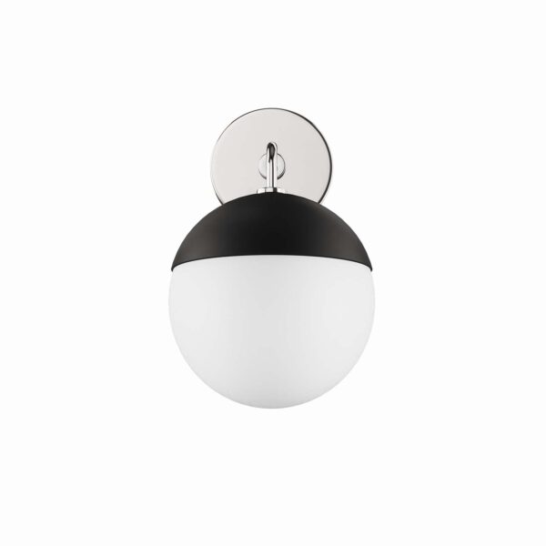 Stellar 1-Light Wall Sconce By Modway - EEI-5655 - Opal Polished Nickel