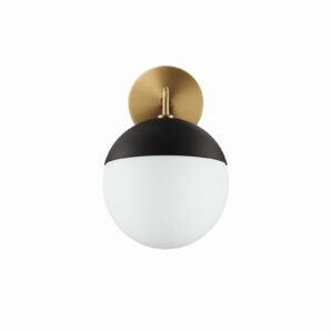 Stellar 1-Light Wall Sconce By Modway - EEI-5655 - Opal Satin Brass