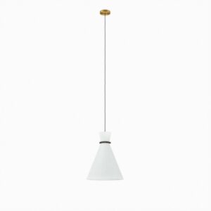 Starlight 1-Light Pendant Light By Modway - EEI-5659 - White Satin Brass
