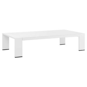 Tahoe Outdoor Patio Powder-Coated Aluminum Coffee Table By Modway - EEI-5677 - White