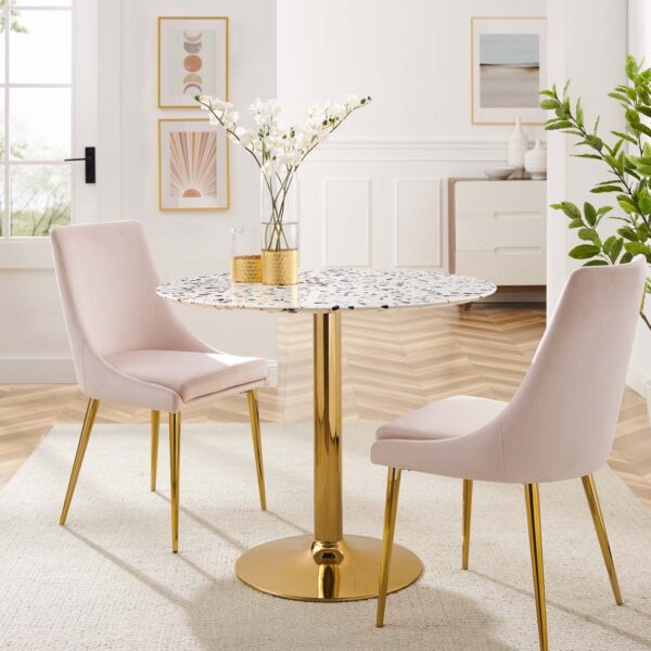 Verne 36" Round Terrazzo Dining Table By Modway - EEI-5717