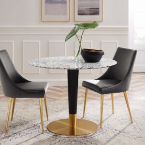 Zinque 40" Round Terrazzo Dining Table By Modway - EEI-5727