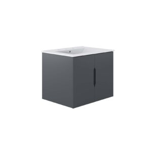 Vitality 24" Bathroom Vanity By Modway - EEI-5782 - Gray White