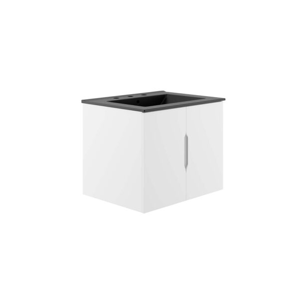 Vitality 24" Bathroom Vanity By Modway - EEI-5782 - White Black