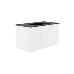 Vitality 36" Bathroom Vanity By Modway - EEI-5783 - White Black