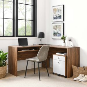 Transmit Wood Desk and File Cabinet Set By Modway - EEI-5822