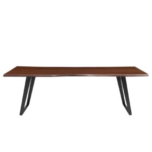 Viggo 96" Live Edge Acacia Wood Dining Table By Modway - EEI-6071 - Black Walnut