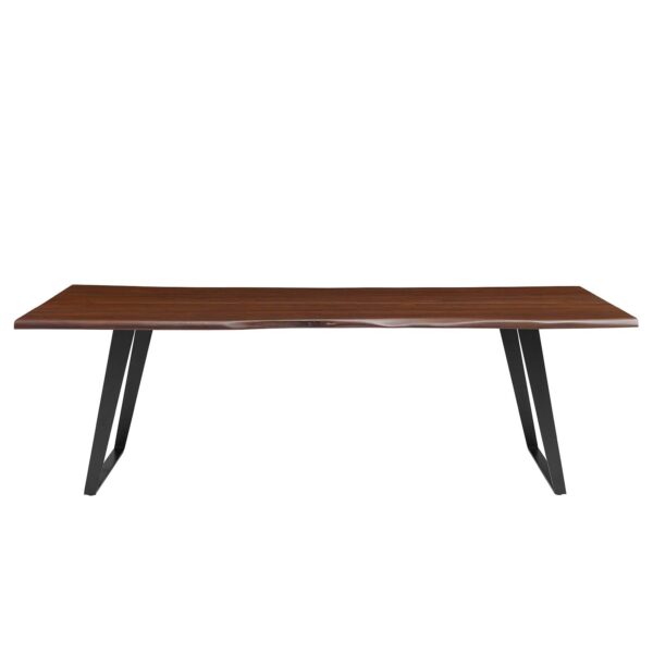 Viggo 96" Live Edge Acacia Wood Dining Table By Modway - EEI-6071 - Black Walnut