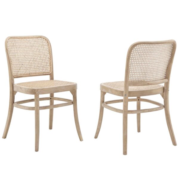 Winona Wood Dining Side Chair Set of 2 By Modway - EEI-6078 - Gray
