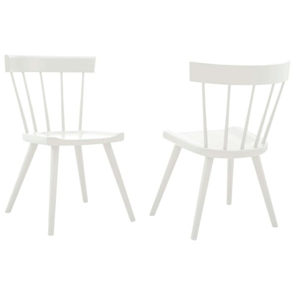 Sutter Wood Dining Side Chair Set of 2 By Modway - EEI-6082 - White