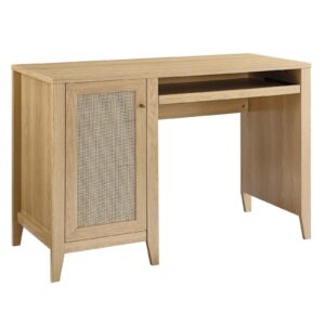 Soma 47" Office Desk By Modway - EEI-6116 - Oak