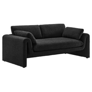 Waverly Boucle Fabric Sofa By Modway - EEI-6381 - Black